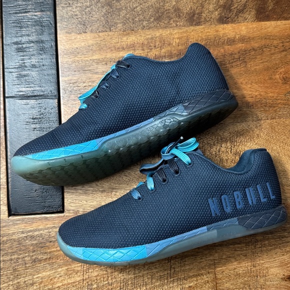 NoBull Project Gradient navy trainer sneakers - Picture 7 of 10